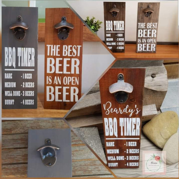 Wall-Mounted Bottle openers