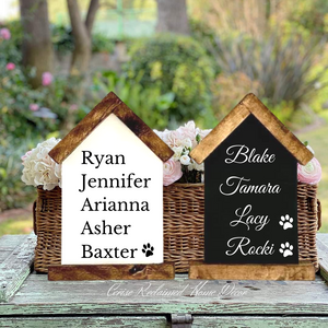 Personalised House Sign