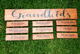 Grandkids Make Life Grand Board/ Triple Rows