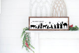 Oh Holy Night Framed Sign