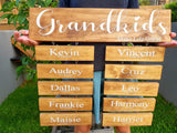 Grandkids Make Life Grand Board/Double rows