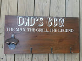 BBQ Tool Rack Sign